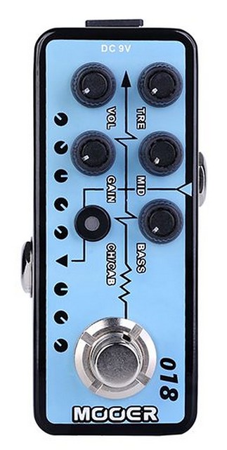 MICRO PEDAL PRÉ-AMP MOOER CUSTOM 100 - M018
