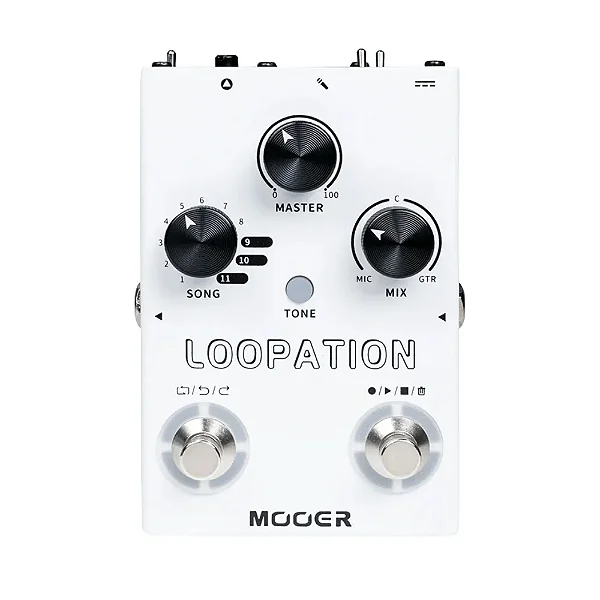 Pedal de Looper Mooer Loopation MVP3