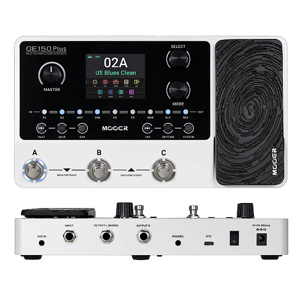 Pedaleira Multiefeitos para Guitarra GE150 Plus