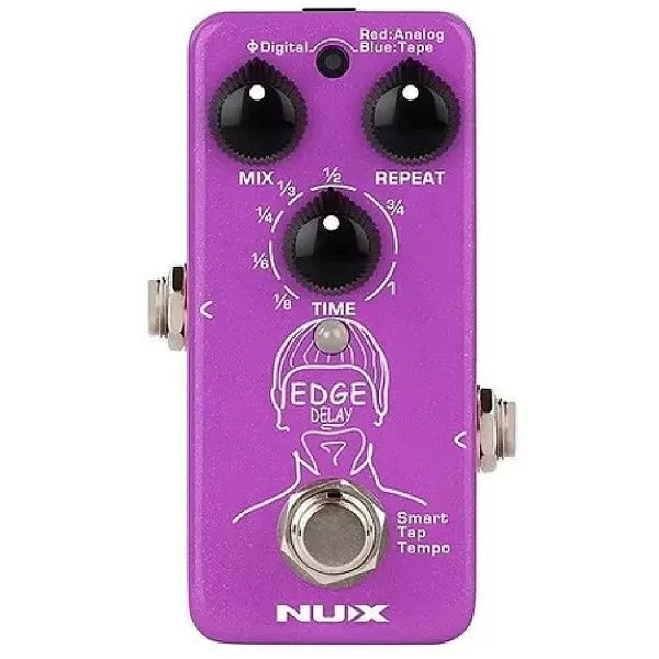 Pedal de Delay NUX Edge Delay - 3 Modos - NDD-3