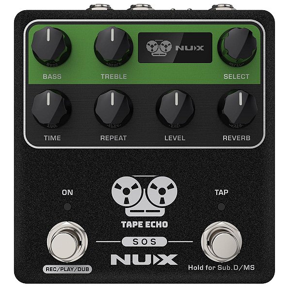 Pedal de Delay de Fita – NUX TAPE ECHO