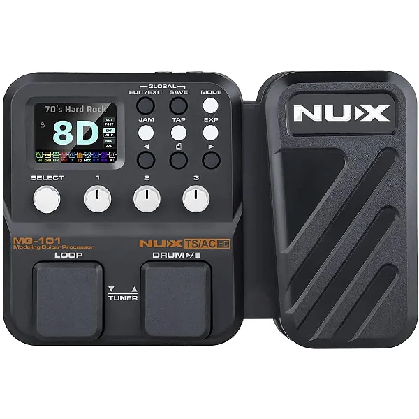 Pedaleira Multiefeitos com IR – NUX MG 101