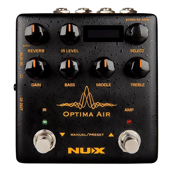 Pedal Simulador de Violão Acústico com IR – NUX OPTIMA AIR