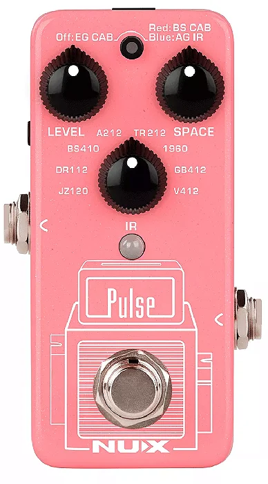 Pedal de Impulse Response e Cab Sim - NUX Pulse NSS-4