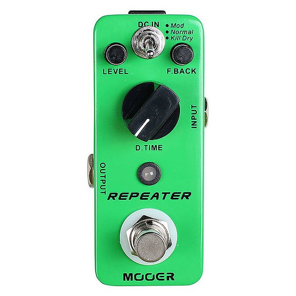 Pedal Delay com 3 modos – Mooer Repeater – MDL1