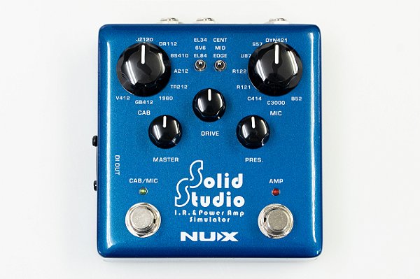 Pedal Simulador de Gabinetes e Microfones – SOLID STUDIO – NSS5