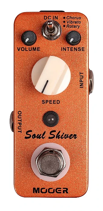 Pedal de Modulação com 3 modos - Mooer Soul Shiver – MRT1