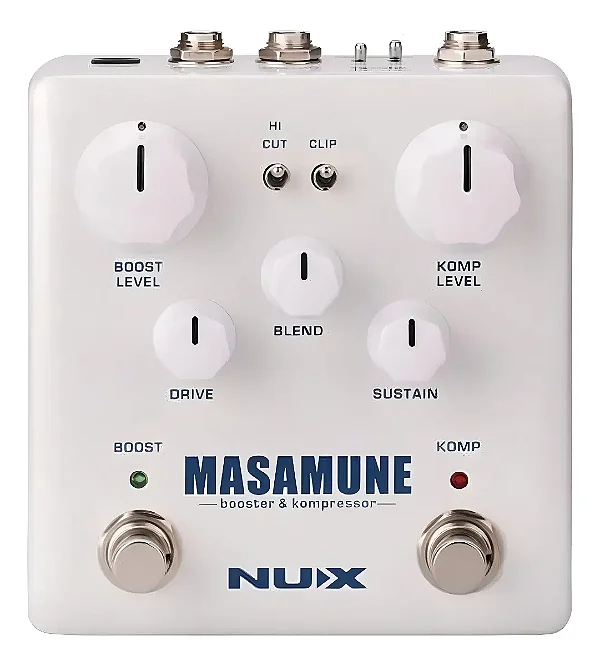 Pedal Boost e Compressor – NUX MASAMUNE