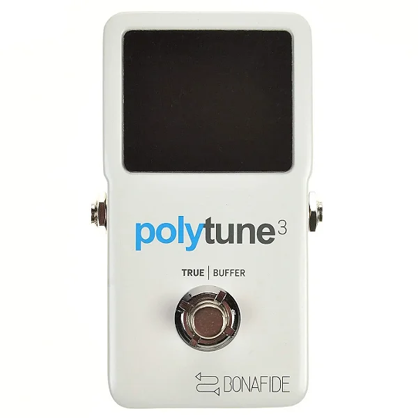 Afinador polifônico com múltiplos modos de afinação TC Electronic Polytune 3