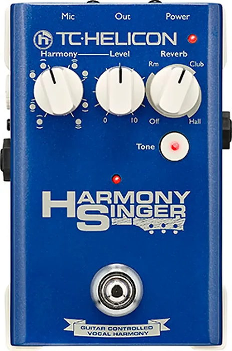 Pedal Harmonizador para Voz - TC HELICON HARMONY SINGER 2