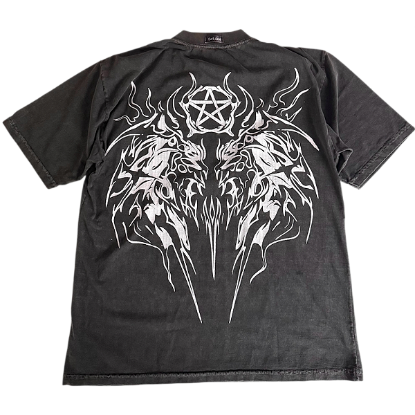 Camisa oversized Abyssal Reflection
