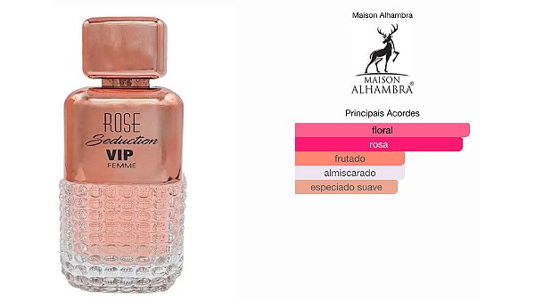 Rose Seduction Vip Pour Femme 100ml