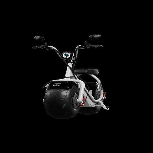 TUI POP -  CHASSI BRANCO PARALAMAS PRETO