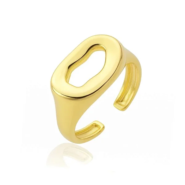 ANEL REGULUS BANHADO A OURO 18K