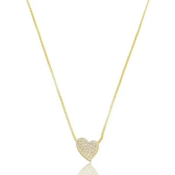 CORDÃO AMOR RADIANTE BANHADO A OURO 18K