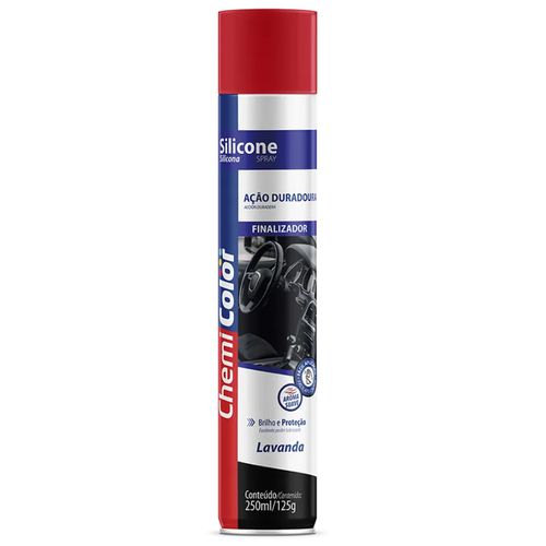 SPRAY ÓLEO DE SILICONE CHEMICOLOR 250ML PROTEÇÃO E BRILHO