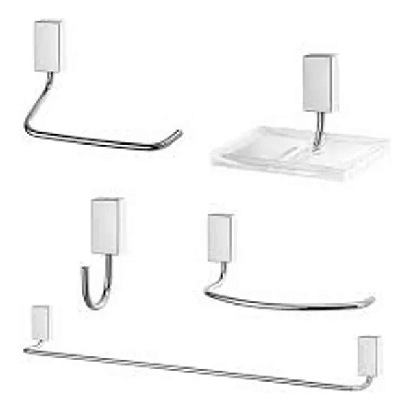 KIT BANHEIRO CR WAY 5 PCS C30 LORENZETTI