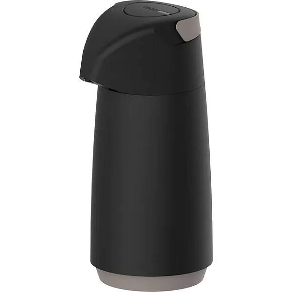 Garrafa Térmica Tramontina Ampola De Vidro Exata 1l Preto