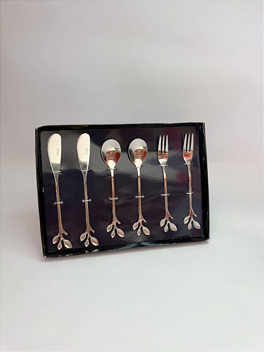 Kit Talheres para Sobremesa – 6 peças