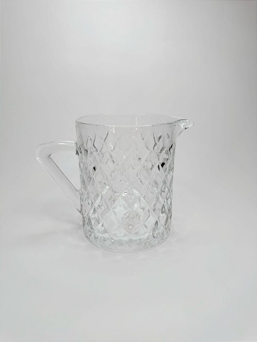 Jarra de Vidro Diamond com Alça – 340ml