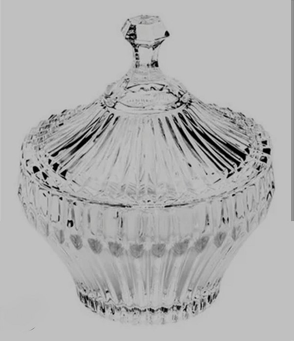 Potiche de Cristal Renaissance Lyor 11,5x13,5cm