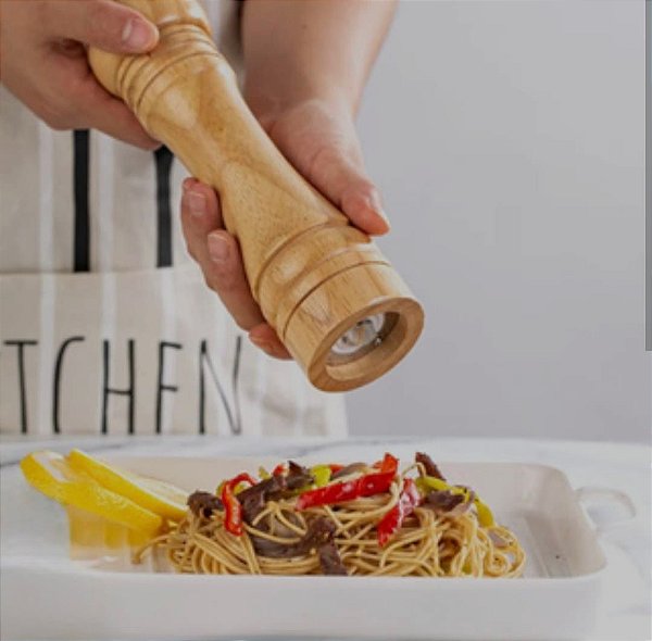 Moedor de Pimenta em Madeira – 21,5cm