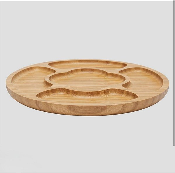 Petisqueira Grande Ecokitchen em Bambu – 30x2cm