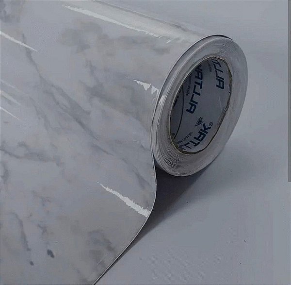 ADESIVO VINILICO MARMORE LUNARE BRILHO 0,16X1,22