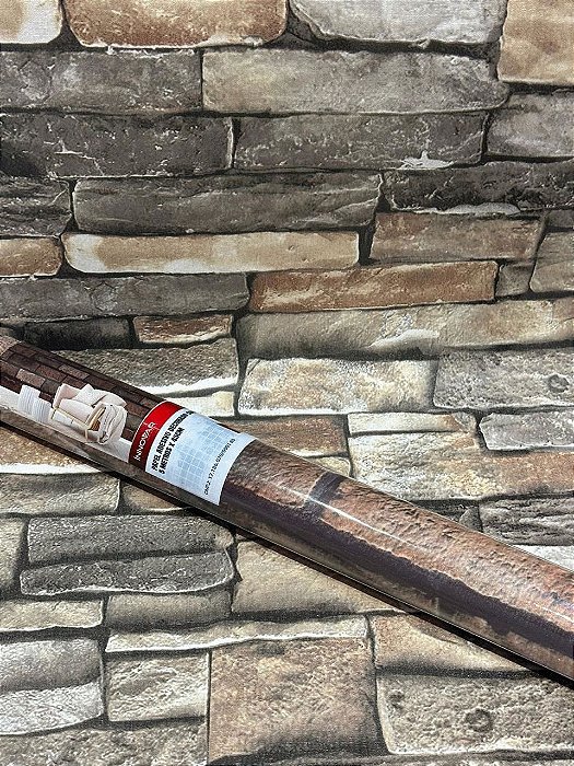 PAPEL DE TIJOLINHO 0.45 x 5 metros