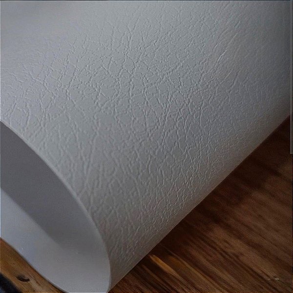 ADESIVO VINILICO COURO OFF WHITE 0,14X1,22