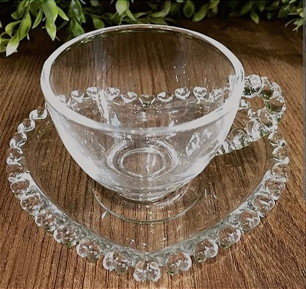 XICARA P/CHA C/PIRES DE CRISTAL DE CHUMBO CORACAO 170M