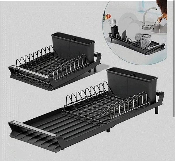 ESCORREDOR DE LOUCA COM BANDEJA