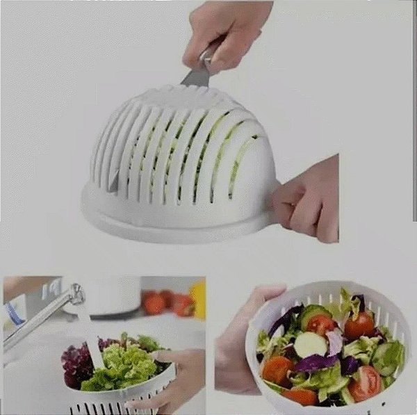 FATIADOR DE SALADAS PLASTICO 22,5X18X10CM