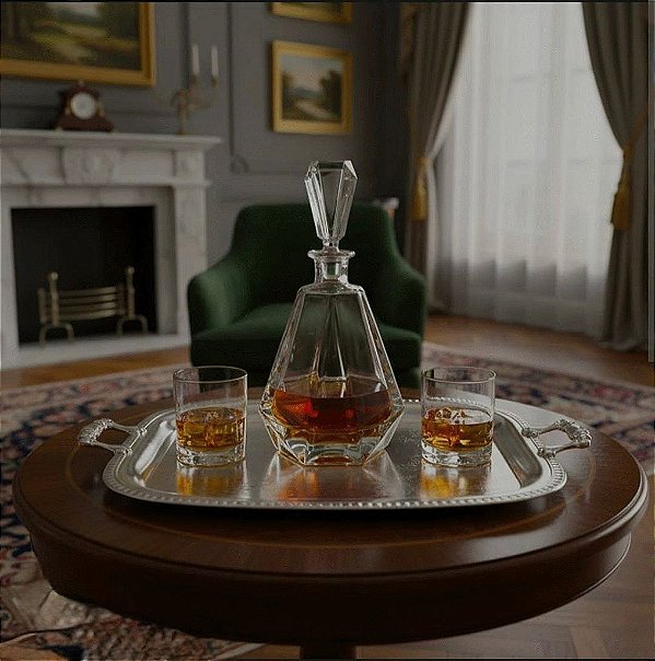 GARRAFA CRISTAL DE CHUMBO BRILLIANCY 400ML