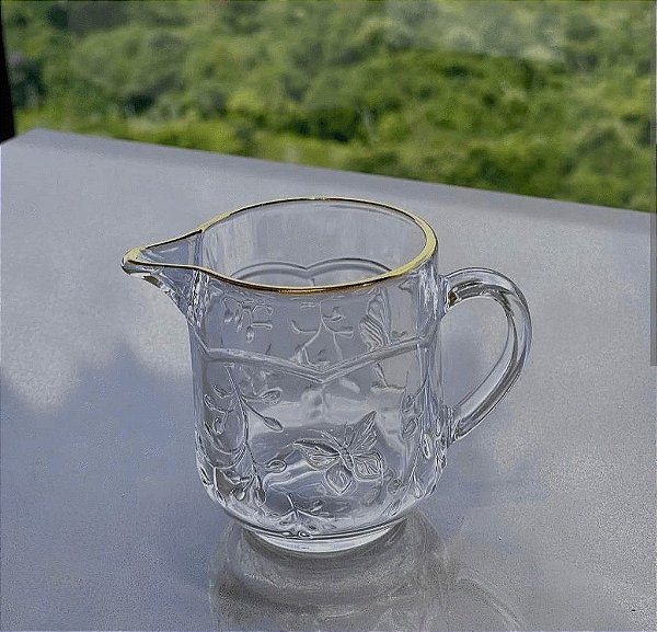 LEITEIRA NEW BUTTERFLY FIO DE OURO CRISTAL ECOLOGICO 200ML