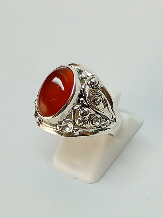 Anel Ágata de Fogo