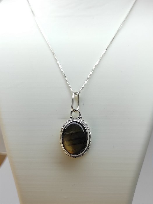 Pingente Labradorita Simples
