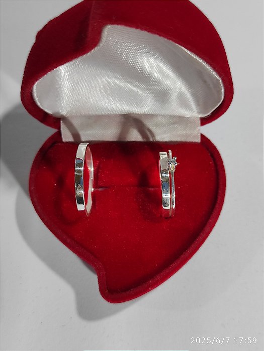 Conjunto Alianças/Solitário #2