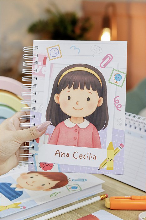 Agenda Escolar Infantil 2026 Personalizada