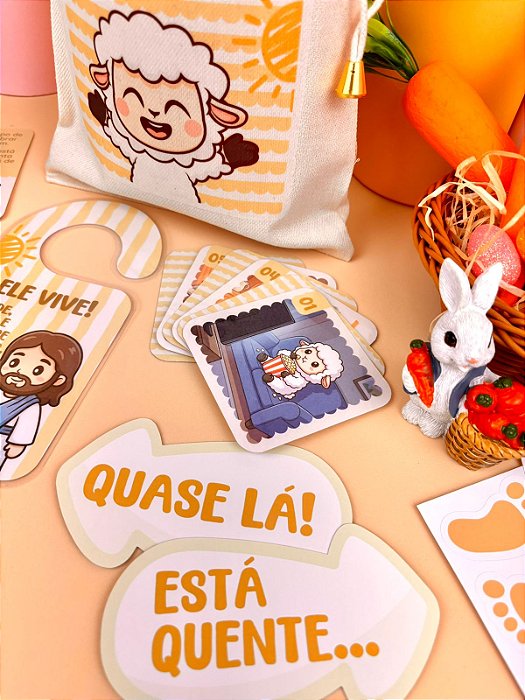 kit Caça ao Tesouro - Pistas e Tags