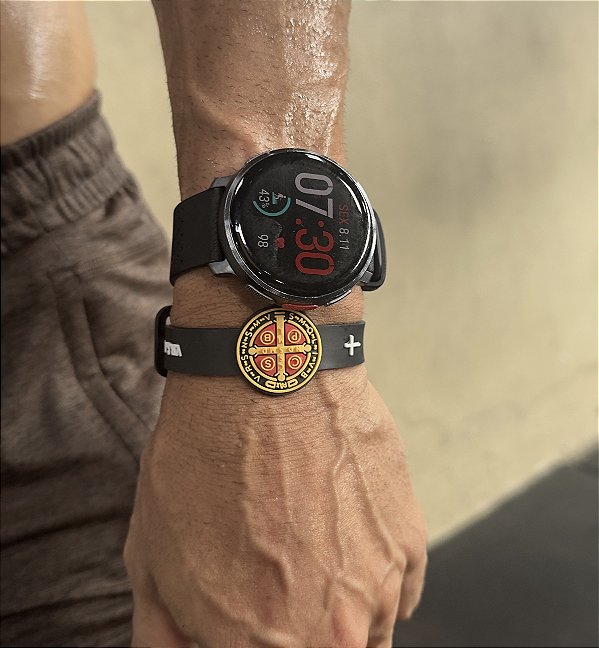 Pulseira são bento silicone