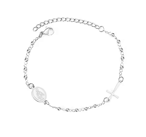 Pulseira terço Milano