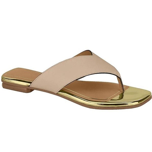 Compre Sandália Rasteira Vizzano New Avarca Bege Online