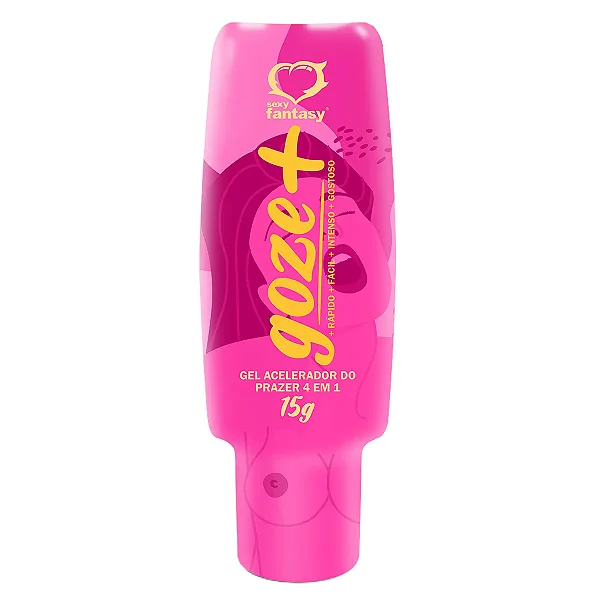 Goze + Gel Acelerador do Prazer 4 em 1 15g