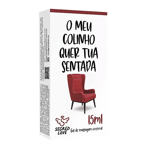 O Meu Colinho Quer Tua Sentada Gel Retardante Masculino 15ml