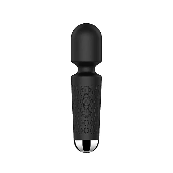 Mini Toy Vibrador Varinha Mágica com 20 Modos de Vibrações e 8 Níveis de Velocidade