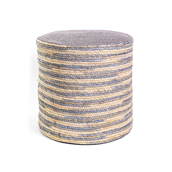 Puff Redondo de Palha Select