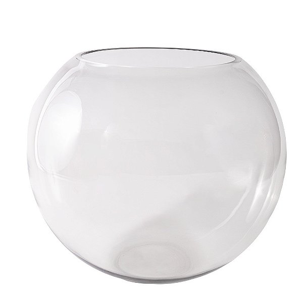 Aquário De Vidro Redondo - M