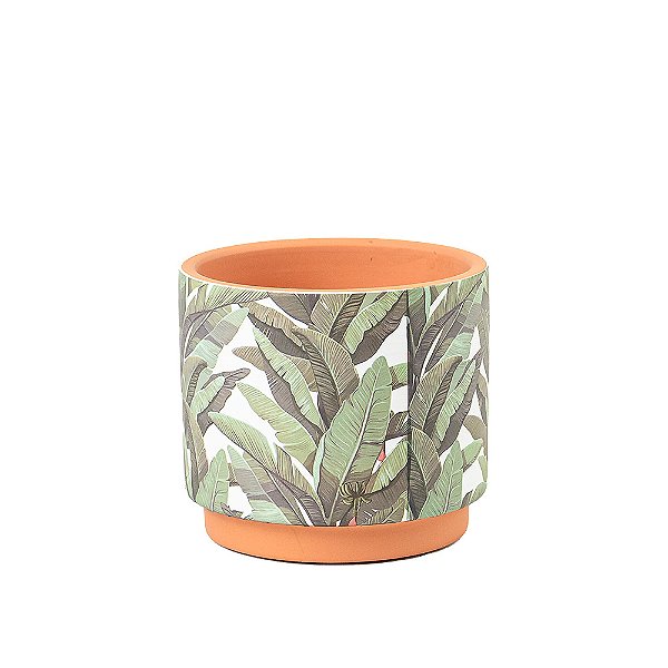 Cachepot Estampas Terracota V
