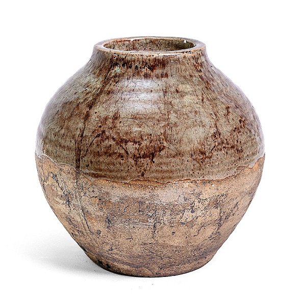 Vaso Cerâmico Alto Bojudo